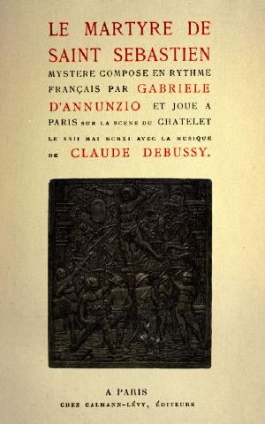 [Gutenberg 62281] • Le Martyre de Saint Sébastien